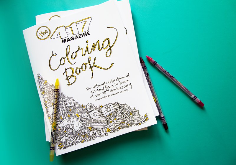 Twin Sisters Illustrate 44 Southwest Missouri Landmarks in Coloring Book