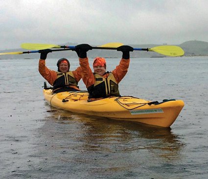 travel to new zealand gary and joan kayaking